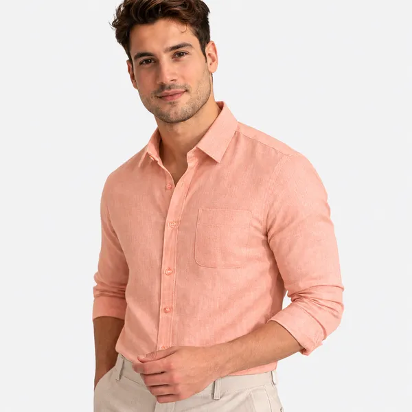 Linen shirting